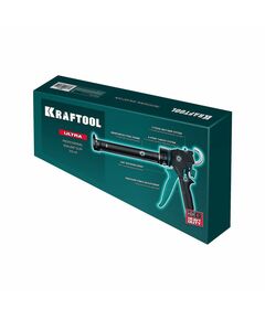 Усиленный скелетный поворотный пистолет для герметика KRAFTOOL ULTRA 310 мл регулировка силы давления, вариативная антикапельная система [06679] фотографии