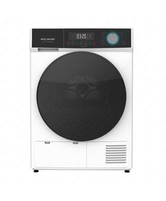 Сушильная машина WILLMARK WDM-8029W конденсационная, загрузка 8 кг, 16 программ, белая/чёрная фотографии