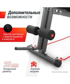 Скамья силовая универсальная UNIX Fit BENCH 150 фотографии
