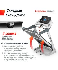 Беговая дорожка UNIX Fit MX-580A White фотографии