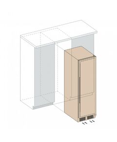 Винный шкаф Dunavox (Венгрия) DX-181.490DBK фотографии