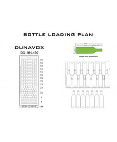 Винный шкаф Dunavox (Венгрия) DX-194.490SSK фотографии