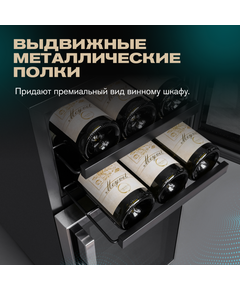 Отдельностоящий винный шкаф Meyvel MV21-BF2 (easy) фотографии