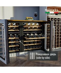 Встраиваемый винный шкаф Meyvel MV46PRO-KWT2 фотографии