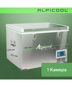 Автохолодильник Alpicool BD110 (12/24) фотографии