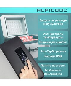 Компрессорный автохолодильник Alpicool C30 (12/24) фотографии
