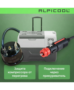 Автохолодильник Alpicool CX30 (12/24) фотографии