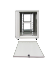 Шкаф телекоммуникационный настенный ST ST-NCP12U600 (СЕРЫЙ) С ПОЛКОЙ фотографии
