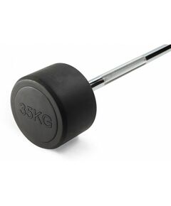 Штанга неразборная обрезиненная VictoryFit VF-DX4350 35 кг, прямой гриф фотографии