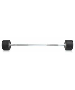 Штанга неразборная обрезиненная VictoryFit VF-DX4350 35 кг, прямой гриф фотографии