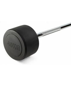 Штанга неразборная обрезиненная VictoryFit VF-DX4400 40 кг, прямой гриф фотографии