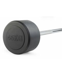 Штанга неразборная обрезиненная VictoryFit VF-DX4450 45 кг, прямой гриф фотографии