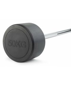 Штанга неразборная обрезиненная VictoryFit VF-DX4500 50 кг, прямой гриф фотографии