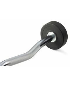 Штанга неразборная обрезиненная VictoryFit VF-DX5300 30 кг, прямой гриф фотографии