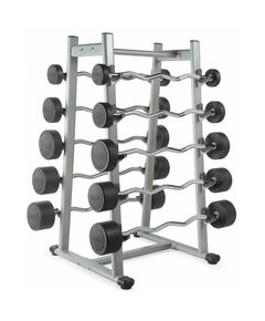 Штанга неразборная обрезиненная VictoryFit VF-DX5400 40 кг, изогнутый гриф фотографии