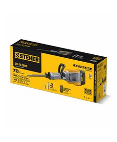 Бетонолом - отбойный молоток STEHER DH-70-1800 70 Дж, 1800 Вт, HEX-30 фотографии