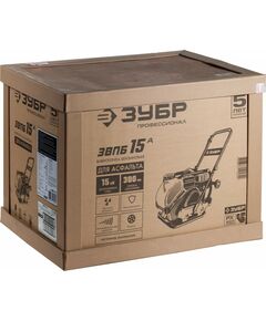 Виброплита бензиновая Зубр ЗВПБ-15 А 15 кН, Профессионал фотографии