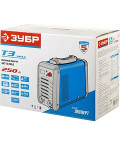 {[ru]:Сварочный аппарат инверторный Зубр ЗАС-Т3-250-Д ММА, 250 А, MMA/TIG LIFT, дисплей, макс. электрод &