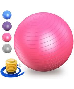 Гимнастический мяч Gymmaster ANA-502A 75 см фиолетовый фотографии