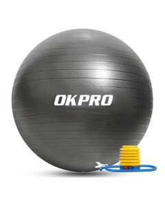 Гимнастический мяч OKPRO OKPRO OK1204 75 см черный фотографии