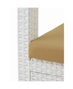 Набор садовой мебели «Калифорния», 3 предмета: 2 кресла, стол, белый фотографии