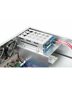 Серверный корпус INWIN R300-01 3U, форм-фактор SSI CEB, цвет черный/серебристый, материал пластик/сталь, 1 вентилятор, без Б/П, 7 слотов расширения, ширина 483 мм, высота 133 мм, глубина 559 мм, вес 17.9 кг фотографии
