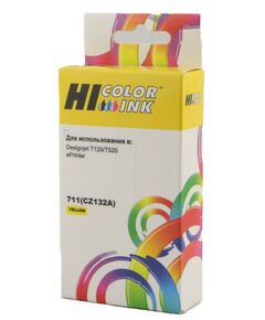 Картридж Hi-Black HB-CZ132A совместимый, желтый, для, DJ T120/T520 фотографии