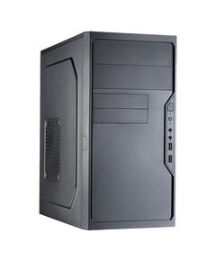 Корпус с блоком питания Foxline FL-733-FZ450R mATX, 2x5.25EXT, 2x3.5EXT, 5x3.5INT, 2xUSB2.0, HDA, w/o FAN, w/450W ATX PSU, w/1.2m EU pwr cord фотографии