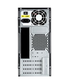 Корпус с блоком питания Foxline FL-733-FZ450R mATX, 2x5.25EXT, 2x3.5EXT, 5x3.5INT, 2xUSB2.0, HDA, w/o FAN, w/450W ATX PSU, w/1.2m EU pwr cord фотографии