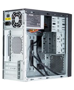 Корпус с блоком питания Foxline FL-733-FZ450R mATX, 2x5.25EXT, 2x3.5EXT, 5x3.5INT, 2xUSB2.0, HDA, w/o FAN, w/450W ATX PSU, w/1.2m EU pwr cord фотографии