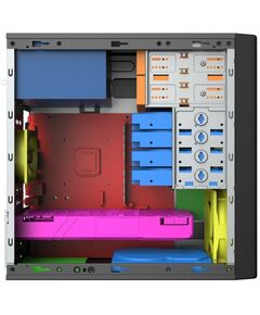 Корпус без блока питания Foxline FL-733 mATX, 2x5.25EXT, 2x3.5EXT, 5x3.5INT, 2xUSB2.0, HDA, w/o FAN, без БП, без кабеля питяния фотографии