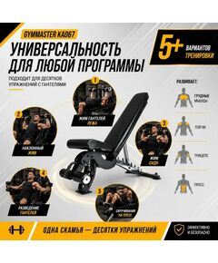 Скамья универсальная Gymmaster KA067 фотографии