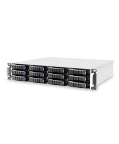 Дисковая полка AIC J2012-03-35X 2U 12x 3.5" hot-swap bays, hot-swap JBOD with single SAS 12G expander controller, single BMC, tool-less HDD tray, 550W 1+1 hot-swap redundant 80+ platinum, tool-less rail kit (35X series) [XJ1-20123-01] фотографии
