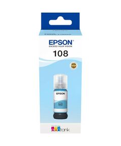 Чернила Epson C13T09C54A 108 светло-голубой 70мл для L8050/L18050 фотографии