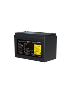 Батарея MARSRIVA LBP12-100-LAR LiFePO4, 12.8В/100Ач, Класс А, 1.28кВт*ч, 6000 циклов фотографии