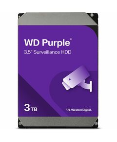 Жесткий диск WD 3TB Purple 3.5" SATA 6Gb/s (SATA-III), CMR [WD34PURZ] фотографии