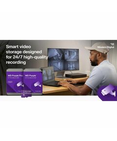 Жесткий диск WD 3TB Purple 3.5" SATA 6Gb/s (SATA-III), CMR [WD34PURZ] фотографии