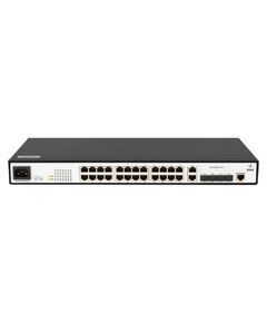 Управляемый гигабитный коммутатор SNR SNR-S2985G-24TC-RPS уровень 2, 24 порта 10/100/1000Base-T, 2 порта Combo 10/100/1000Base-T|100/1000Base-X SFP, 2 порта 100/1000Base-X SFP, встроенный БП ~220V AC фотографии