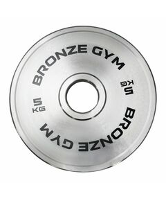 Диск олимпийский BRONZE GYM BGPLST050 стальной, 5 кг фотографии