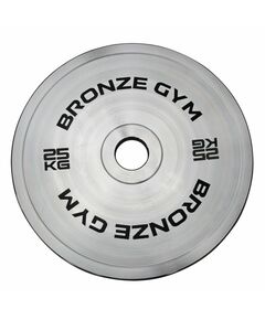 Диск олимпийский BRONZE GYM BGPLST250 стальной, 25 кг фотографии