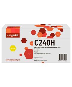 Картридж лазерный EasyPrint LR-MC240H Y для Ricoh P C200W/M C240FW, 4500 стр., желтый, с чипом, 408454, аналог M C240H Y/408454 фотографии