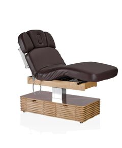 Массажный стол Mizomed NESS-C Salon-Oak электрический, стационарный, шоколад фотографии