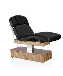 Массажный стол Mizomed NESS-C Salon-Oak электрический, стационарный, черный фотографии