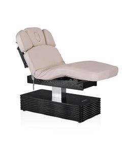 Массажный стол Mizomed NESS-C Salon-Walnut электрический, стационарный, бежевый фотографии