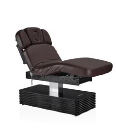 Массажный стол Mizomed NESS-C Salon-Walnut электрический, стационарный, шоколад фотографии