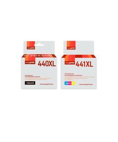 Комплект струйных картриджей T2 IC-CPG-440XL+CL-441XL_MP для Canon, черный + цветной, аналог PG-440XL+CL-441XL фотографии