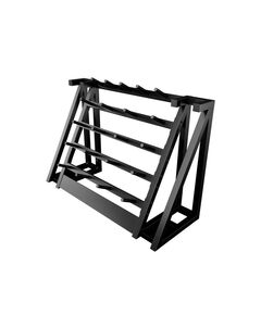 Стойка для хранения штанг для аэробики BRONZE GYM BG-FA-BP-RACK 190х55х128, на 20 шт. фотографии