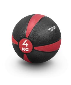Медбол резиновый BRONZE GYM BG-FA-MB4 4 кг фотографии