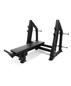 Скамья для жима лёжа BRONZE GYM PARTNER ML-901 с доводчиком, упором и подставкой для ног фотографии