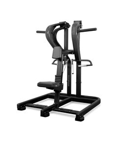 Тренажер для горизонтальной тяги BRONZE GYM PL-1702 черный фотографии